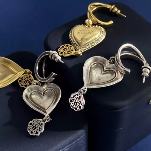 Cheap Alexander McQueen Earrings For Women #1326597 Replica Wholesale [$32.00 USD] [ITEM#1326597] on Replica Alexander McQueen Earrings