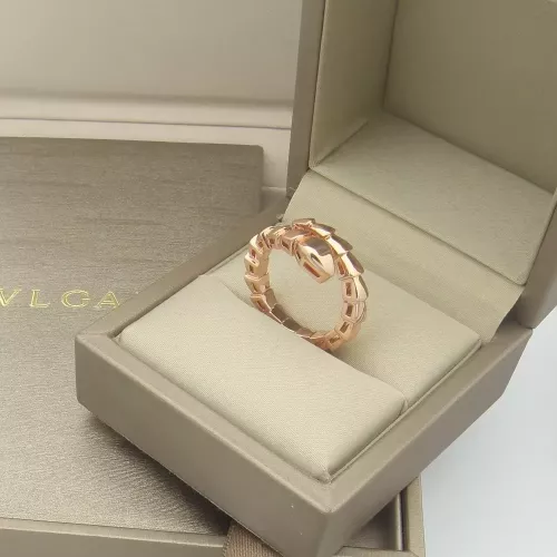Cheap Bvlgari Rings In Rose Gold #1326961 Replica Wholesale [$25.00 USD] [ITEM#1326961] on Replica Bvlgari Rings