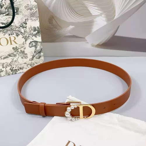 Cheap Christian Dior AAA Quality Belts In 3.0cm For Women #1327202 Replica Wholesale [$60.00 USD] [ITEM#1327202] on Replica Christian Dior AAA Quality Belts