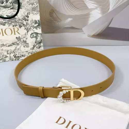 Cheap Christian Dior AAA Quality Belts In 3.0cm For Women #1327205 Replica Wholesale [$60.00 USD] [ITEM#1327205] on Replica Christian Dior AAA Quality Belts