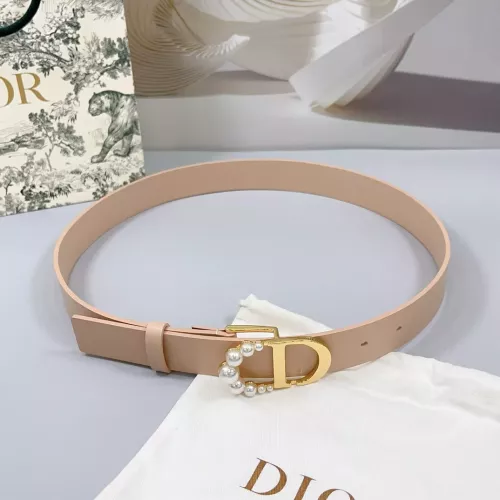 Cheap Christian Dior AAA Quality Belts In 3.0cm For Women #1327208 Replica Wholesale [$60.00 USD] [ITEM#1327208] on Replica Christian Dior AAA Quality Belts
