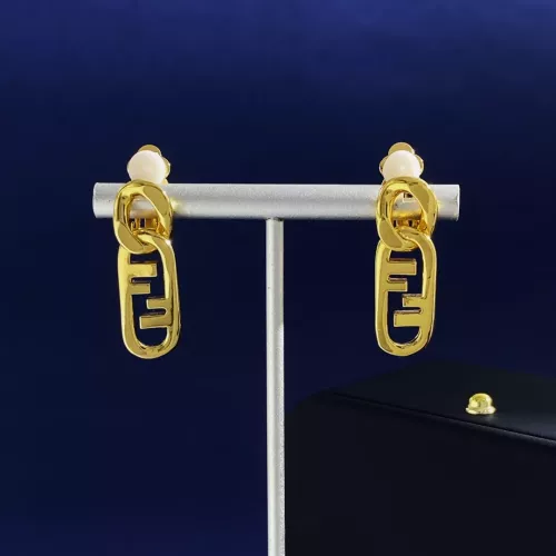 Cheap Fendi Earrings For Women #1327273 Replica Wholesale [$29.00 USD] [ITEM#1327273] on Replica Fendi Earrings