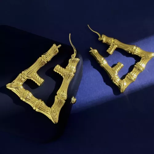 Cheap Fendi Earrings For Women #1327282 Replica Wholesale [$32.00 USD] [ITEM#1327282] on Replica Fendi Earrings