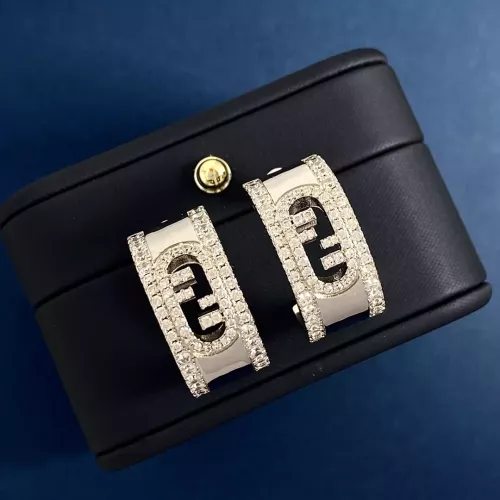 Cheap Fendi Earrings For Women #1327286 Replica Wholesale [$34.00 USD] [ITEM#1327286] on Replica Fendi Earrings