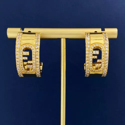 Cheap Fendi Earrings For Women #1327287 Replica Wholesale [$34.00 USD] [ITEM#1327287] on Replica Fendi Earrings