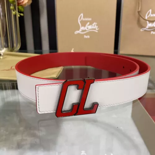 Cheap Christian Louboutin CL AAA Quality Belts In 3.5cm For Men #1327344 Replica Wholesale [$72.00 USD] [ITEM#1327344] on Replica Christian Louboutin CL AAA Quality Belts
