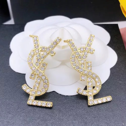 Cheap Yves Saint Laurent YSL Earrings For Women #1327363 Replica Wholesale [$32.00 USD] [ITEM#1327363] on Replica Yves Saint Laurent YSL Earrings