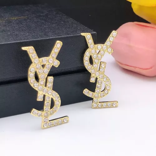 Cheap Yves Saint Laurent YSL Earrings For Women #1327363 Replica Wholesale [$32.00 USD] [ITEM#1327363] on Replica Yves Saint Laurent YSL Earrings