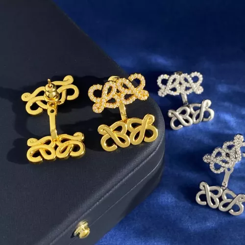 Cheap LOEWE Earrings In Silver For Women #1327462 Replica Wholesale [$29.00 USD] [ITEM#1327462] on Replica LOEWE Earrings