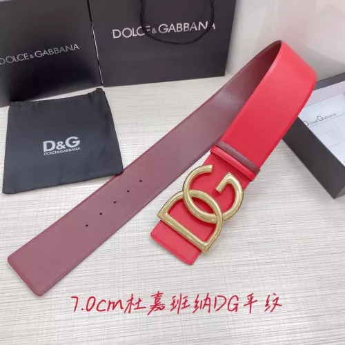 Dolce & Gabbana D&G AAA Quality Belts In 7.0cm For Unisex #1327469