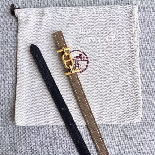 Cheap Hermes AAA Quality Belts In 1.3cm For Women #1327528 Replica Wholesale [$52.00 USD] [ITEM#1327528] on Replica Hermes AAA Quality Belts