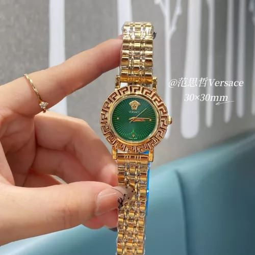 Cheap Versace Watches In Gold #1327575 Replica Wholesale [$29.00 USD] [ITEM#1327575] on Replica Versace Watches