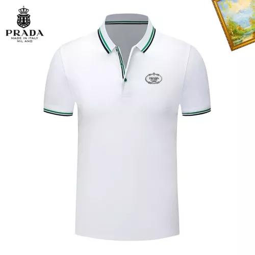 Prada T-Shirts Short Sleeved For Men #1327708