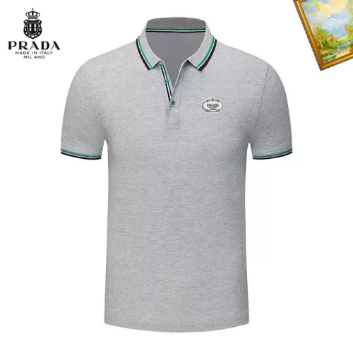 Prada T-Shirts Short Sleeved For Men #1327709