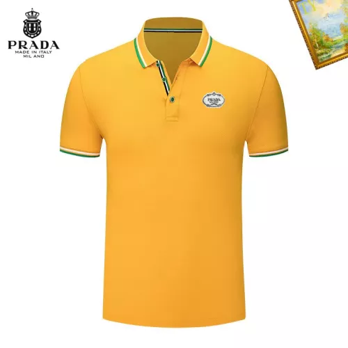 Prada T-Shirts Short Sleeved For Men #1327712