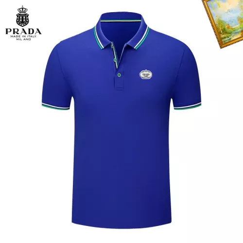 Prada T-Shirts Short Sleeved For Men #1327715