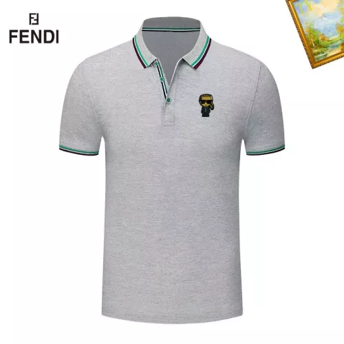 Fendi T-Shirts Short Sleeved For Men #1327743