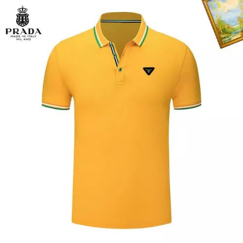 Prada T-Shirts Short Sleeved For Men #1327758