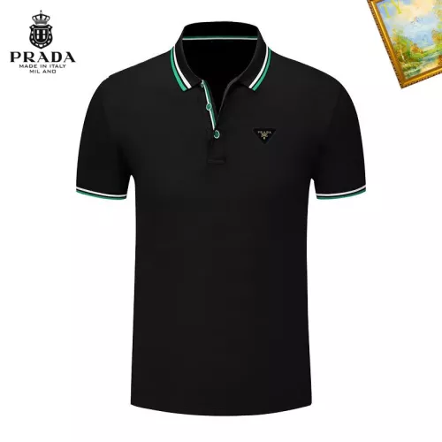 Prada T-Shirts Short Sleeved For Men #1327762