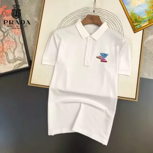 Prada T-Shirts Short Sleeved For Men #1327815