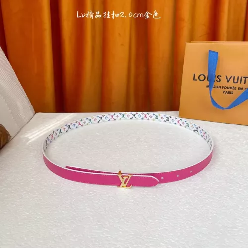 Cheap Louis Vuitton AAA Quality Belts In 2.0cm For Women #1327933 Replica Wholesale [$56.00 USD] [ITEM#1327933] on Replica Louis Vuitton AAA Quality Belts