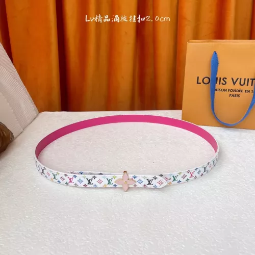 Cheap Louis Vuitton AAA Quality Belts In 2.0cm For Women #1327937 Replica Wholesale [$56.00 USD] [ITEM#1327937] on Replica Louis Vuitton AAA Quality Belts