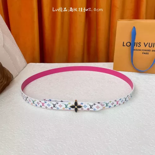 Cheap Louis Vuitton AAA Quality Belts In 2.0cm For Women #1327938 Replica Wholesale [$56.00 USD] [ITEM#1327938] on Replica Louis Vuitton AAA Quality Belts