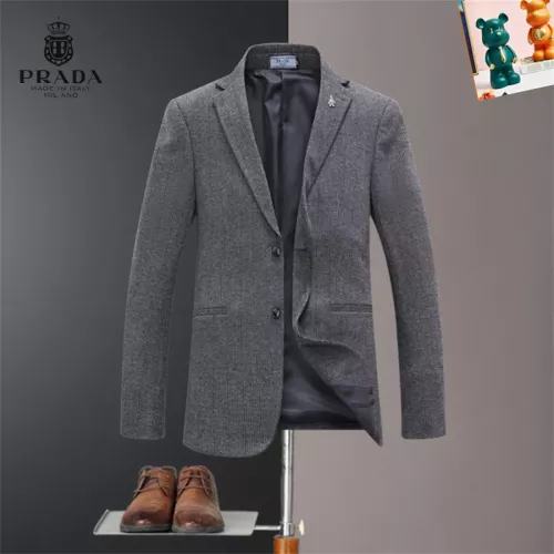 Prada Jackets Long Sleeved For Men #1327943