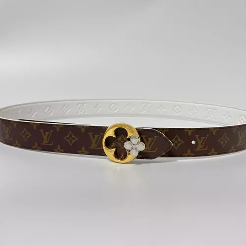 Cheap Louis Vuitton AAA Quality Belts In 3.0cm For Women #1327999 Replica Wholesale [$56.00 USD] [ITEM#1327999] on Replica Louis Vuitton AAA Quality Belts