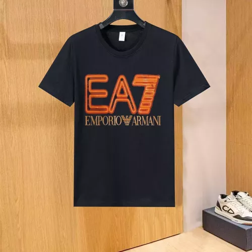 Armani T-Shirts Short Sleeved For Unisex #1328065
