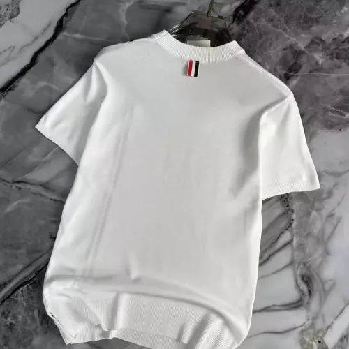 Cheap Thom Browne TB T-Shirts Short Sleeved For Men #1328113 Replica Wholesale [$42.00 USD] [ITEM#1328113] on Replica Thom Browne TB T-Shirts