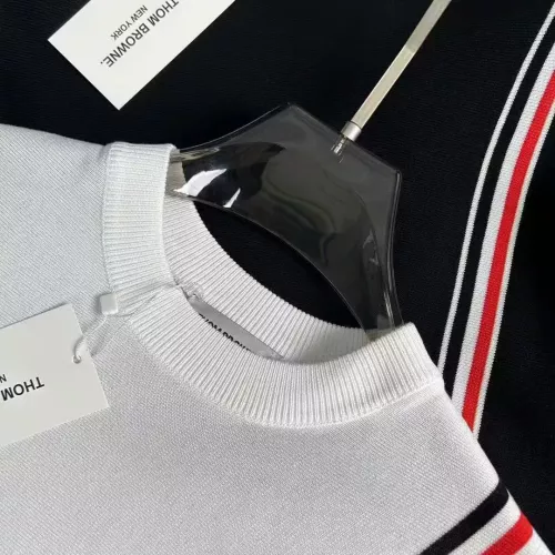 Cheap Thom Browne TB T-Shirts Short Sleeved For Men #1328113 Replica Wholesale [$42.00 USD] [ITEM#1328113] on Replica Thom Browne TB T-Shirts