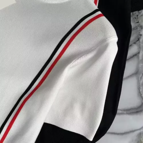 Cheap Thom Browne TB T-Shirts Short Sleeved For Men #1328113 Replica Wholesale [$42.00 USD] [ITEM#1328113] on Replica Thom Browne TB T-Shirts