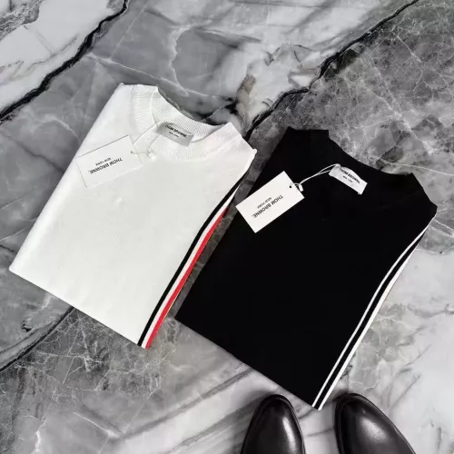 Cheap Thom Browne TB T-Shirts Short Sleeved For Men #1328114 Replica Wholesale [$42.00 USD] [ITEM#1328114] on Replica Thom Browne TB T-Shirts