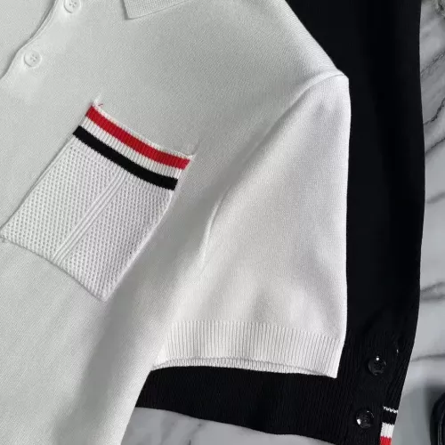 Cheap Thom Browne TB T-Shirts Short Sleeved For Men #1328121 Replica Wholesale [$42.00 USD] [ITEM#1328121] on Replica Thom Browne TB T-Shirts