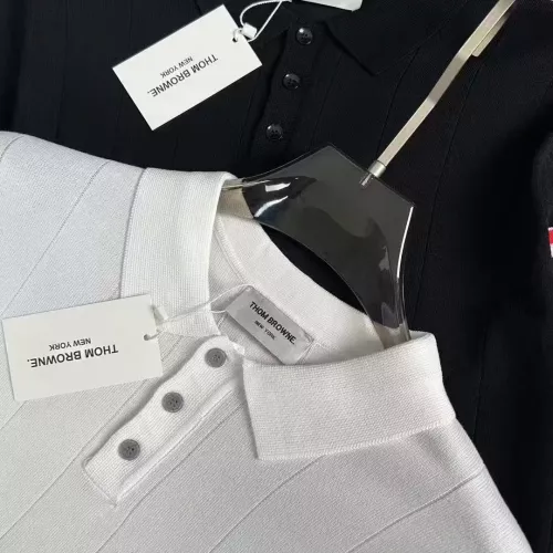 Cheap Thom Browne TB T-Shirts Short Sleeved For Men #1328123 Replica Wholesale [$42.00 USD] [ITEM#1328123] on Replica Thom Browne TB T-Shirts