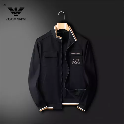 Cheap Armani Tracksuits Long Sleeved For Men #1328163 Replica Wholesale [$85.00 USD] [ITEM#1328163] on Replica Armani Tracksuits