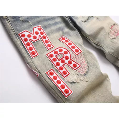 Cheap Amiri Jeans For Men #1328204 Replica Wholesale [$48.00 USD] [ITEM#1328204] on Replica Amiri Jeans