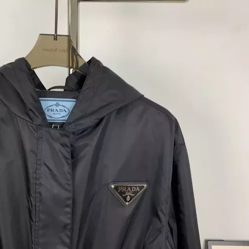 Cheap Prada Jackets Long Sleeved For Women #1328243 Replica Wholesale [$102.00 USD] [ITEM#1328243] on Replica Prada Jackets