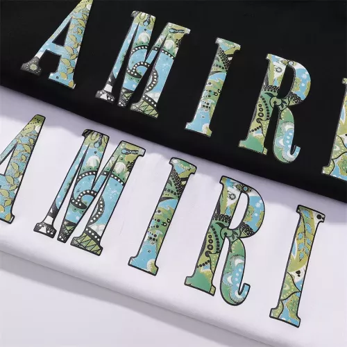 Cheap Amiri T-Shirts Short Sleeved For Unisex #1328263 Replica Wholesale [$32.00 USD] [ITEM#1328263] on Replica Amiri T-Shirts