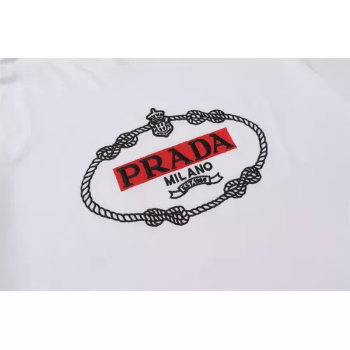 Cheap Prada T-Shirts Short Sleeved For Unisex #1328270 Replica Wholesale [$36.00 USD] [ITEM#1328270] on Replica Prada T-Shirts
