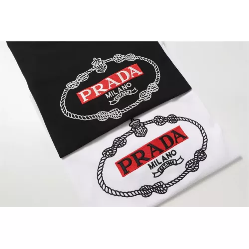 Cheap Prada T-Shirts Short Sleeved For Unisex #1328271 Replica Wholesale [$36.00 USD] [ITEM#1328271] on Replica Prada T-Shirts