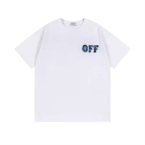 Off-White T-Shirts Short Sleeved For Unisex #1328301