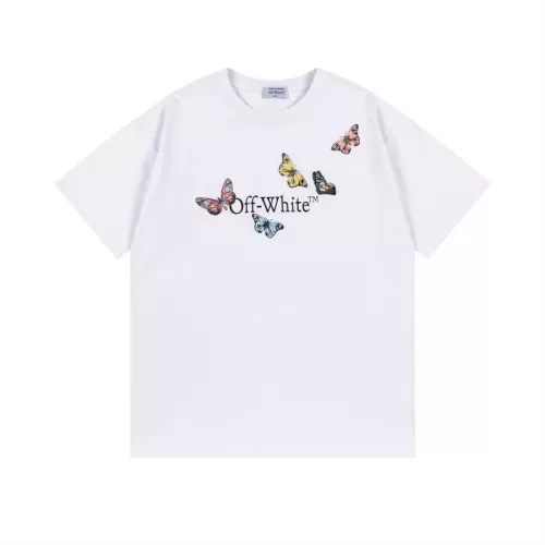 Off-White T-Shirts Short Sleeved For Unisex #1328304