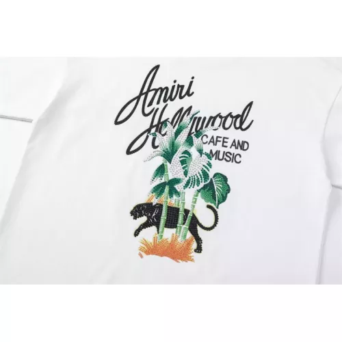 Cheap Amiri T-Shirts Short Sleeved For Unisex #1328353 Replica Wholesale [$42.00 USD] [ITEM#1328353] on Replica Amiri T-Shirts