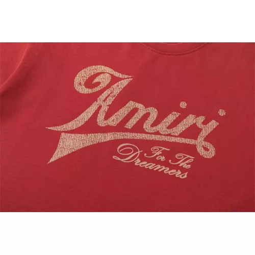 Cheap Amiri T-Shirts Short Sleeved For Unisex #1328357 Replica Wholesale [$42.00 USD] [ITEM#1328357] on Replica Amiri T-Shirts