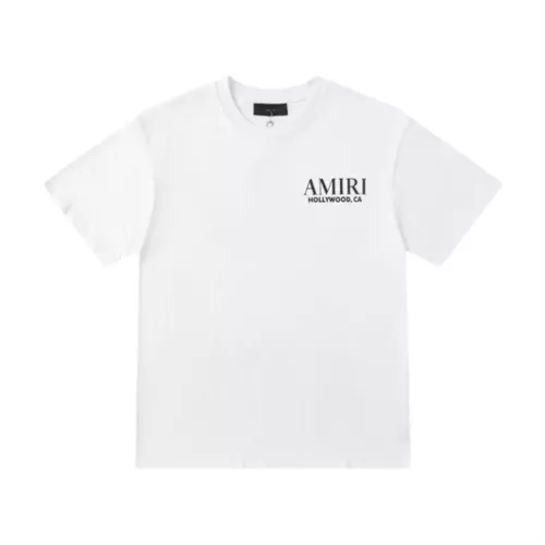 Cheap Amiri T-Shirts Short Sleeved For Unisex #1328360 Replica Wholesale [$38.00 USD] [ITEM#1328360] on Replica Amiri T-Shirts