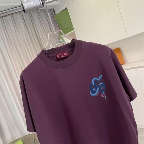 Cheap Gucci T-Shirts Short Sleeved For Unisex #1328396 Replica Wholesale [$42.00 USD] [ITEM#1328396] on Replica Gucci T-Shirts