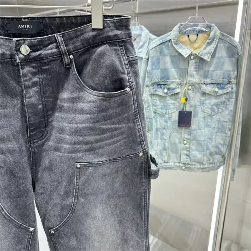 Cheap Amiri Jeans For Men #1328511 Replica Wholesale [$72.00 USD] [ITEM#1328511] on Replica Amiri Jeans