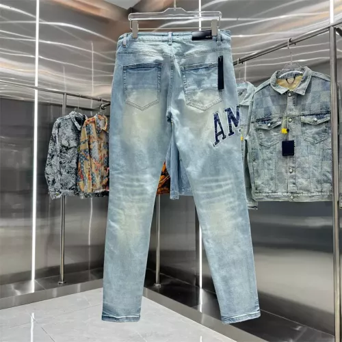 Cheap Amiri Jeans For Men #1328513 Replica Wholesale [$72.00 USD] [ITEM#1328513] on Replica Amiri Jeans